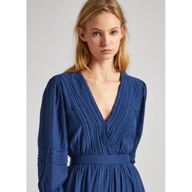 VESTIDO CORTO PLISADO MUJER PEPE JEANS