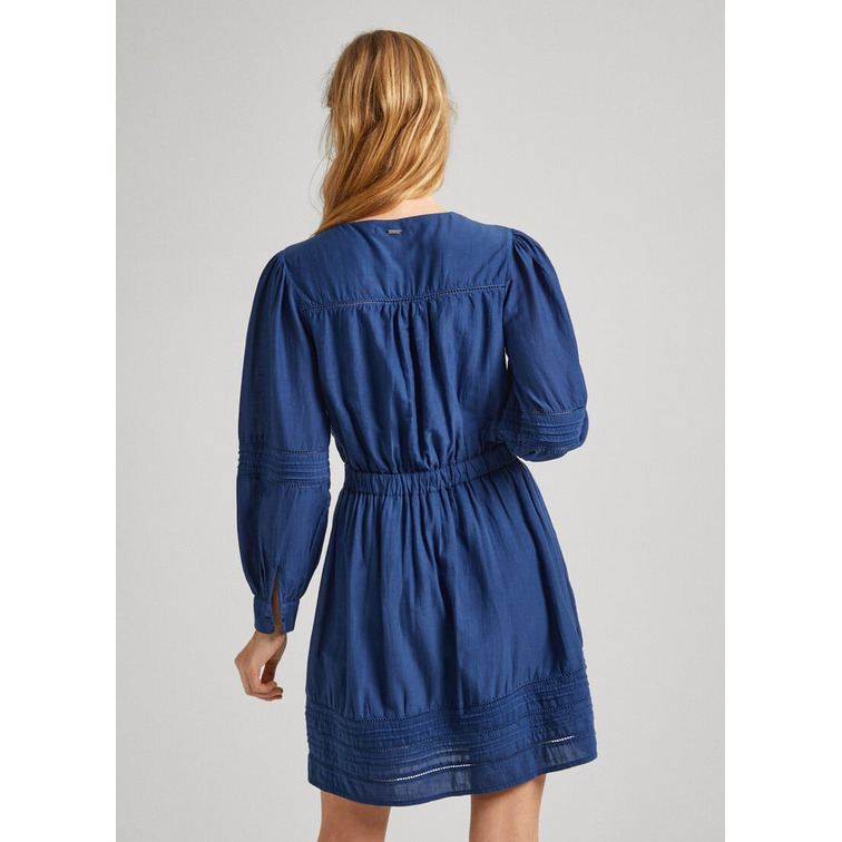 VESTIDO CORTO PLISADO MUJER PEPE JEANS