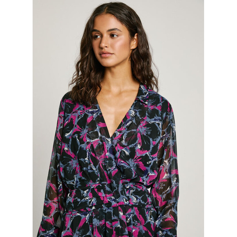 VESTIDO CORTO MUJER PEPE JEANS ESTAMPADO FLORAL