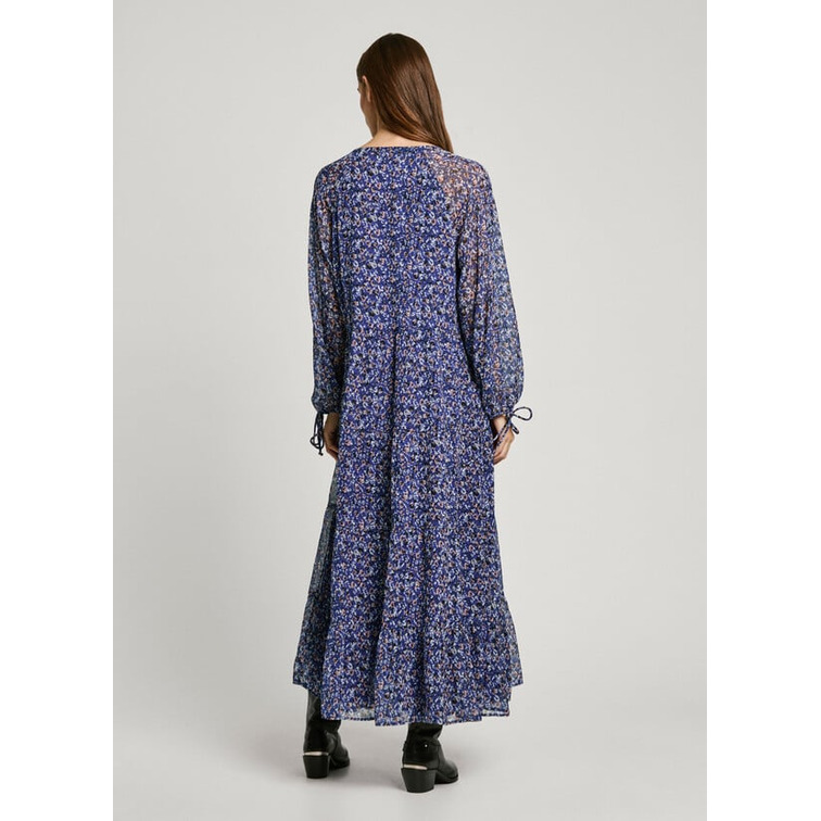 VESTIDO LARGO MUJER PEPE JEANS ESTAMPADO FLORAL
