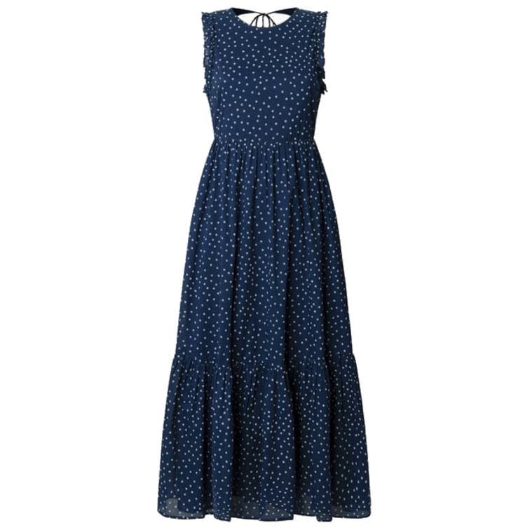 VESTIDO LARGO MUJER PEPE JEANS ESTAMPADO LUNARES