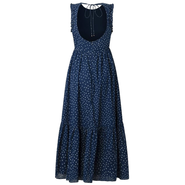 VESTIDO LARGO MUJER PEPE JEANS ESTAMPADO LUNARES