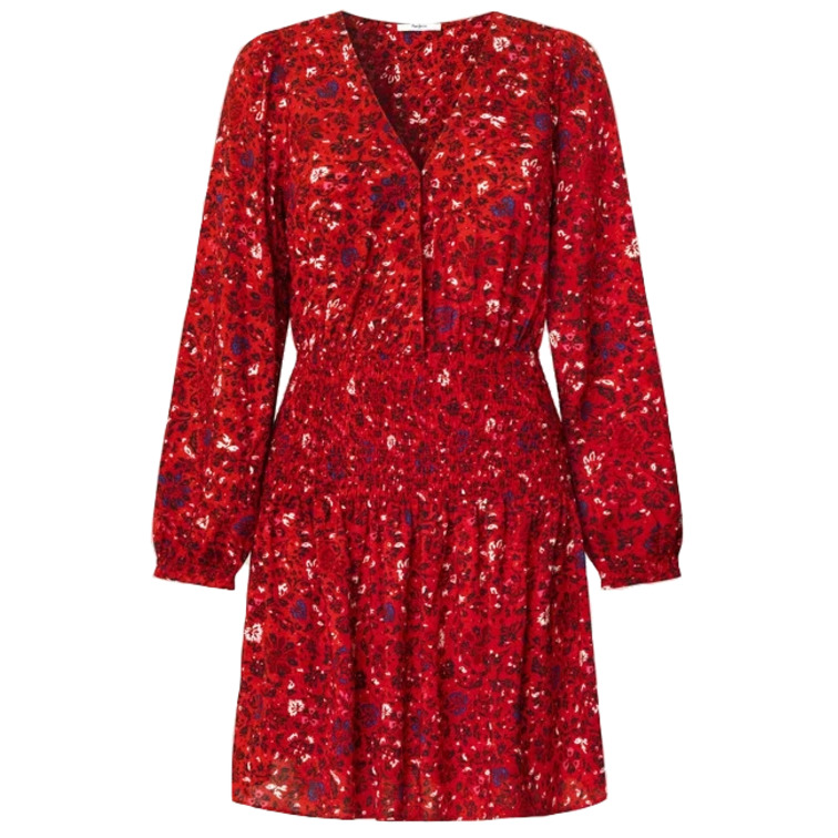 VESTIDO CORTO MUJER PEPE JEANS ESTAMPADO FLORAL