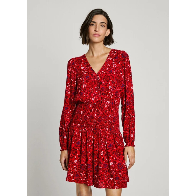 VESTIDO CORTO MUJER PEPE JEANS ESTAMPADO FLORAL