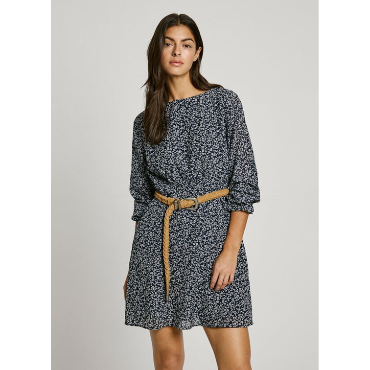 VESTIDO CORTO MUJER PEPE JEANS ESTAMPADO FLORAL