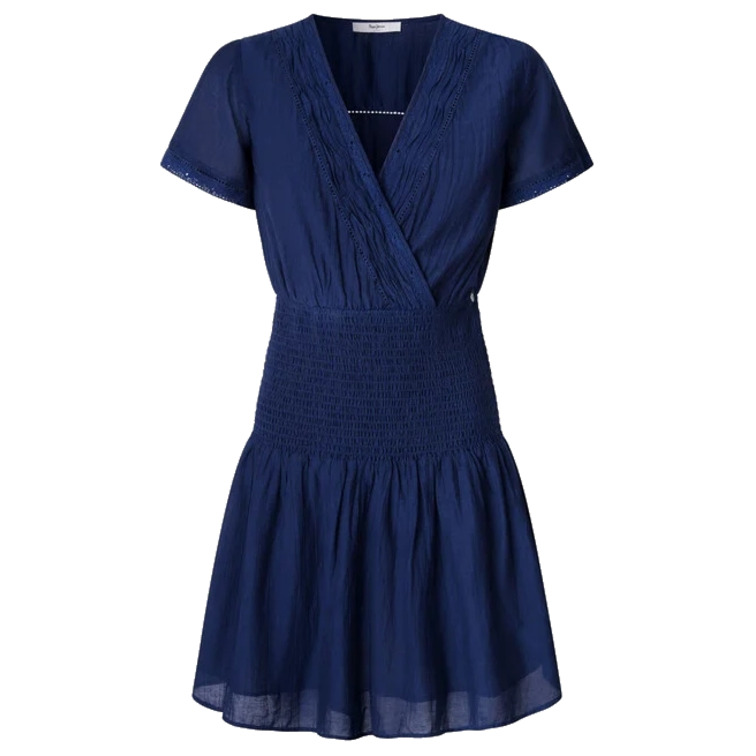 VESTIDO CORTO MUJER PEPE JEANS CUELLO PICO