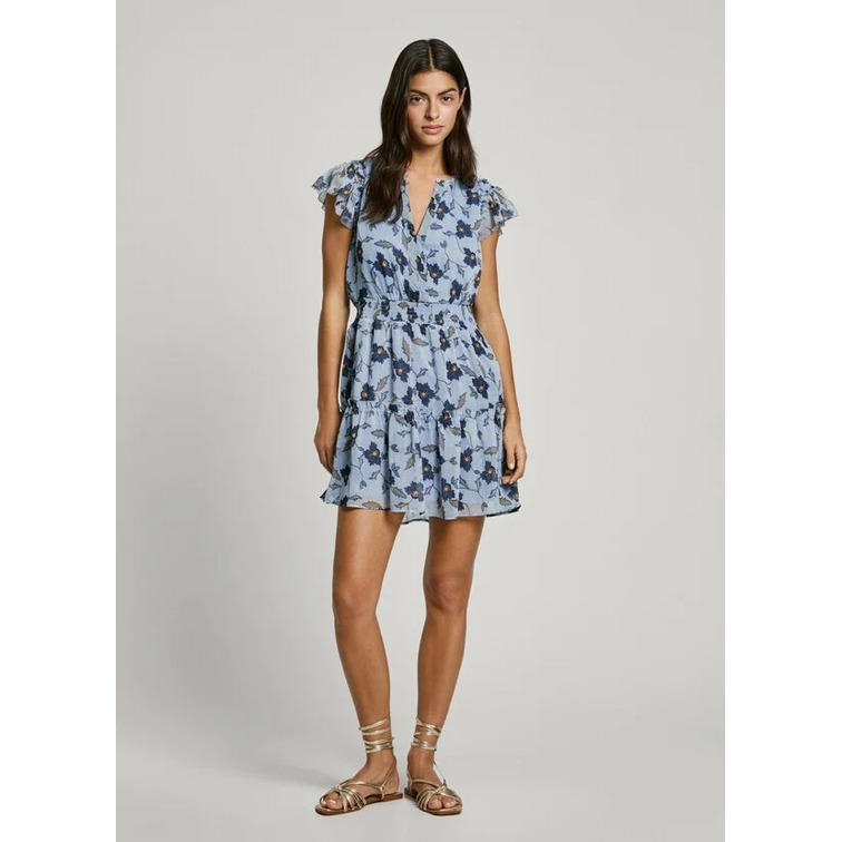 VESTIDO CORTO MUJER PEPE JEANS ESTAMPADO FLORAL