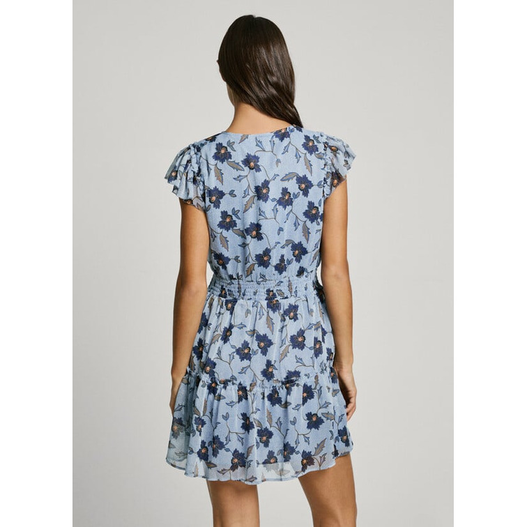 VESTIDO CORTO MUJER PEPE JEANS ESTAMPADO FLORAL
