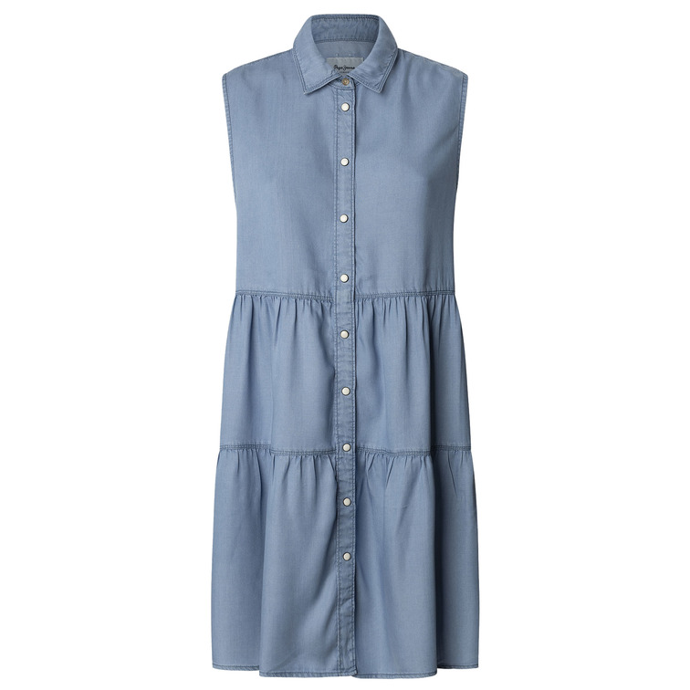 VESTIDO CORTO MUJER PEPE JEANS EN TEJIDO DENIM