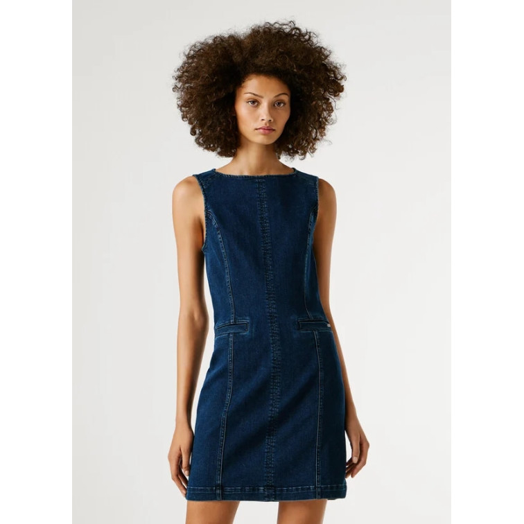 VESTIDO CORTO DENIM MUJER PEPE JEANS FIT REGULAR