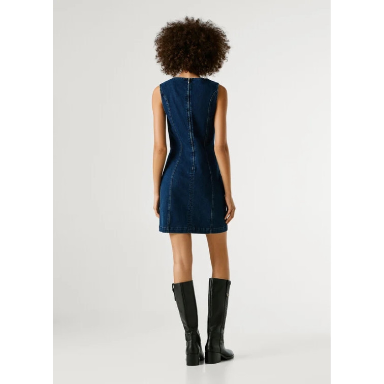 VESTIDO CORTO DENIM MUJER PEPE JEANS FIT REGULAR