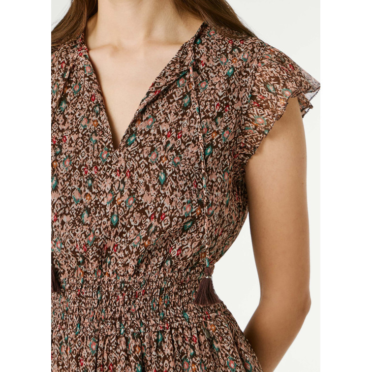 VESTIDO CORTO MUJER PEPE JEANS ESTAMPADO FANTASÍA