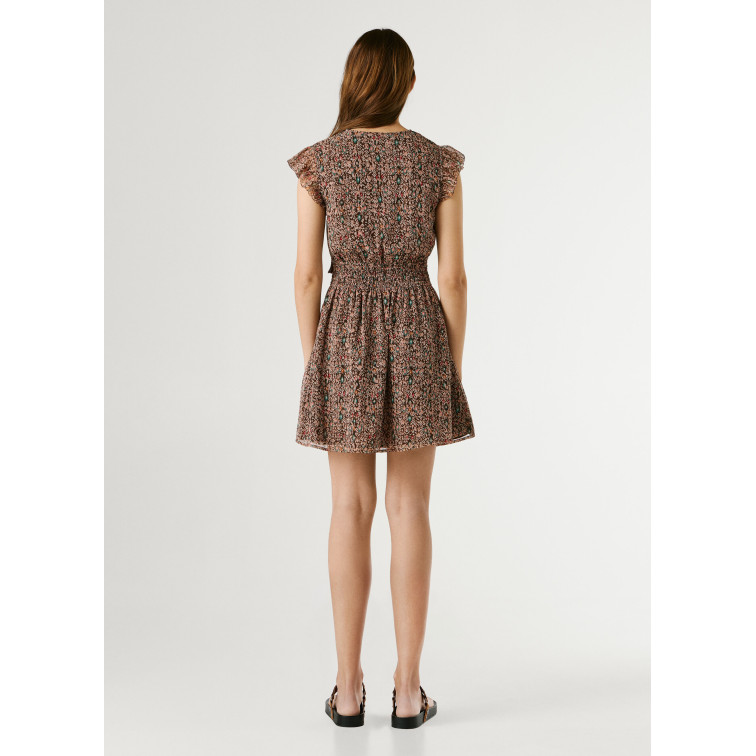 VESTIDO CORTO MUJER PEPE JEANS ESTAMPADO FANTASÍA