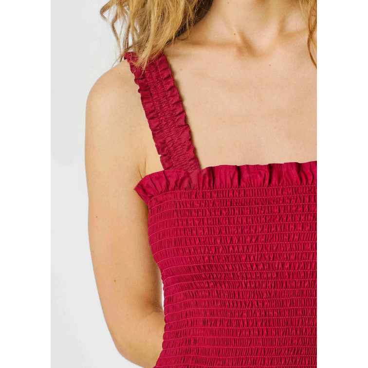 VESTIDO LARGO MUJER PEPE JEANS EN POPELÍN