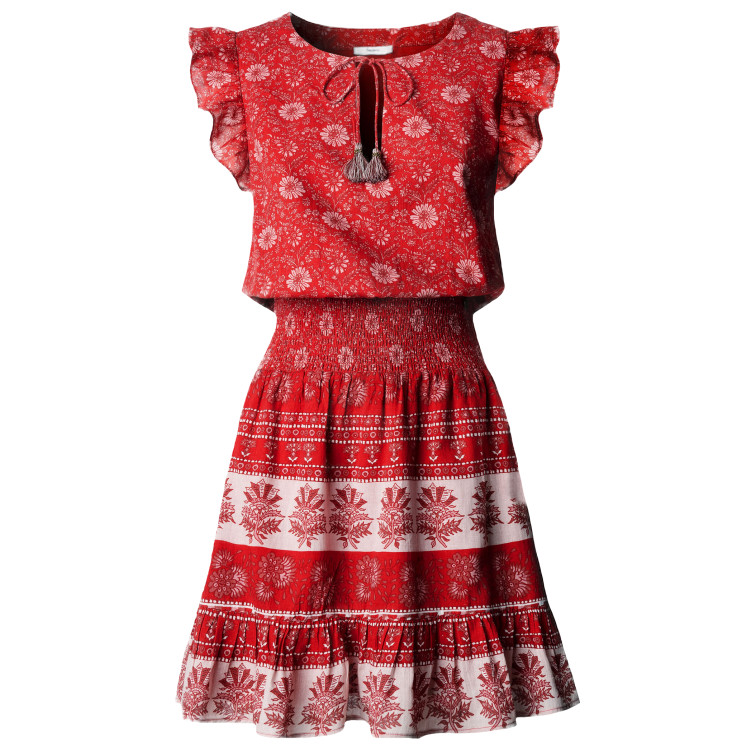 VESTIDO CORTO MUJER PEPE JEANS ESTAMPADO FLORAL