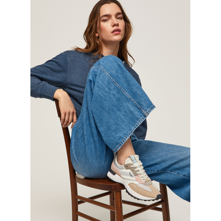 ZAPATILLA COMBINADA MUJER PEPE JEANS LUCKY PRINT