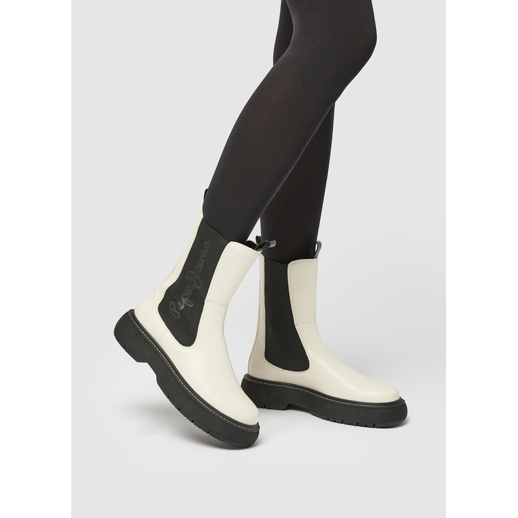 BOTA CHELSEA CON ELÁSTICOS MUJER PEPE JEANS YOKO