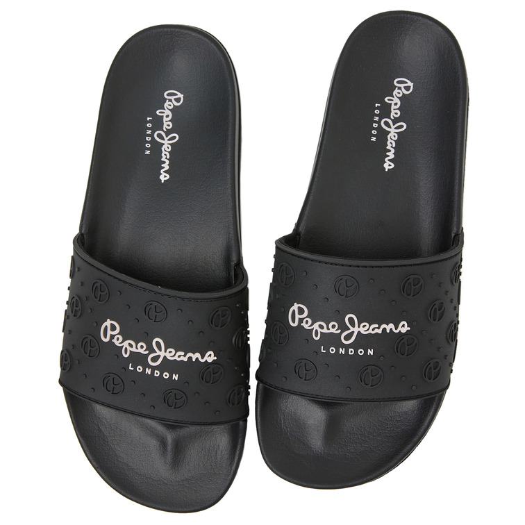 CHANCLA CON LOGO RELIEVE MUJER PEPE JEANS SLIDER PLAIN