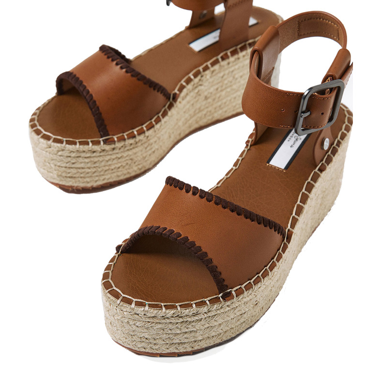CUÑA DE YUTE MUJER PEPE JEANS WITNEY