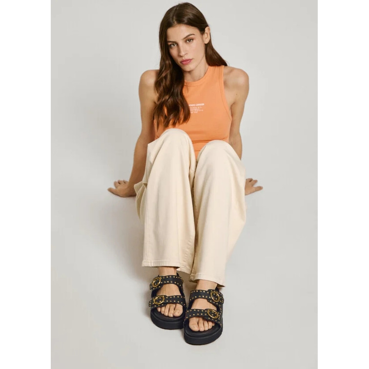 SANDALIAS PLATAFORMA MUJER PEPE JEANS DOBLE HEBILLA
