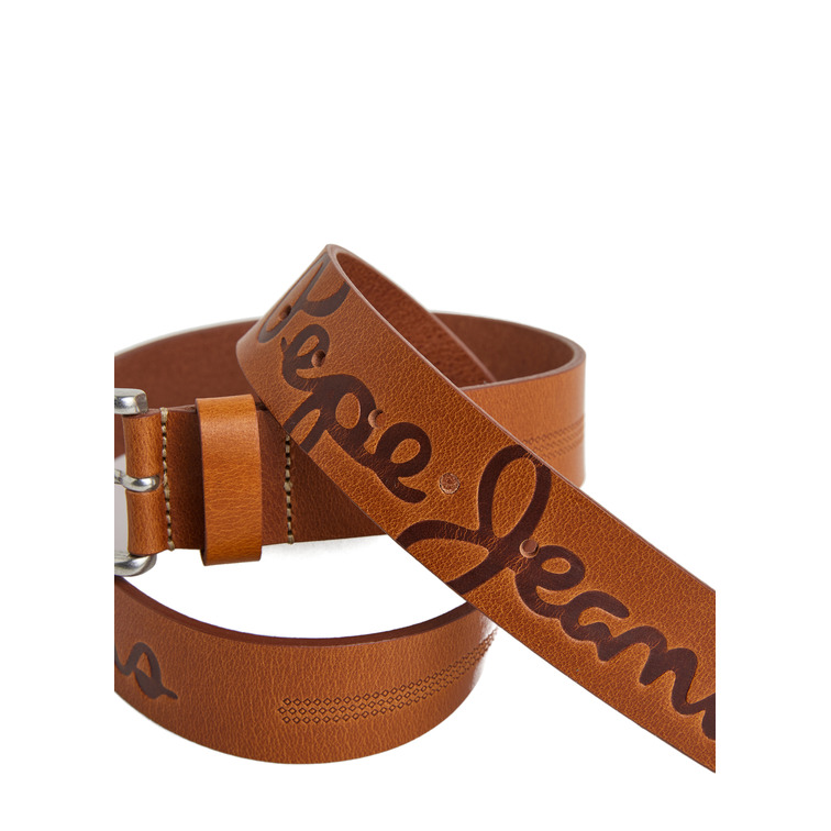 CINTURÓN DE PIEL CON LOGO HOMBRE PEPE JEANS LAMAR
