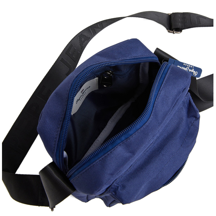 BANDOLERA DE TELA CON LOGO EN RELIEVE PEPE JEANS DAMON
