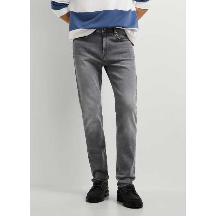 VAQUERO HOMBRE PEPE JEANS FINSBURY FIT SKINNY TIRO REGULAR