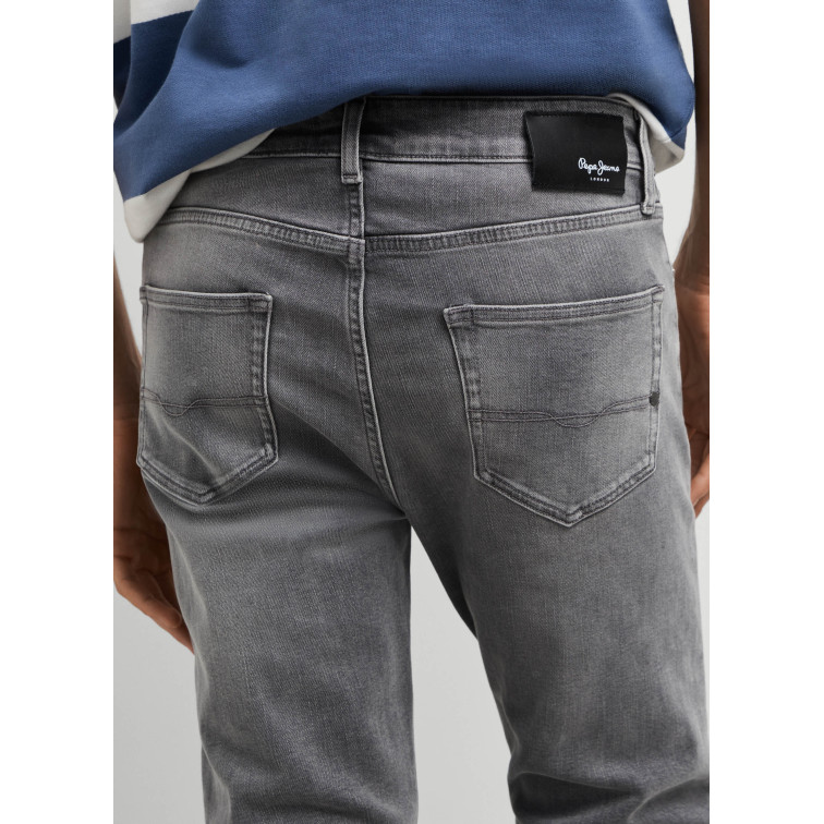 VAQUERO HOMBRE PEPE JEANS FINSBURY FIT SKINNY TIRO REGULAR