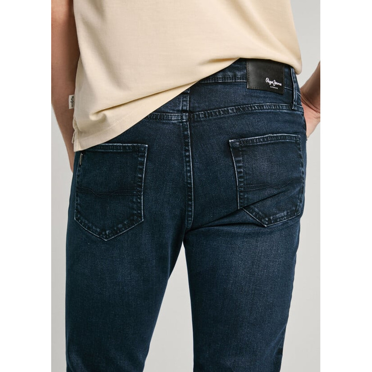 VAQUERO HOMBRE PEPE JEANS FIT SKINNY TIRO REGULAR LARGO 32
