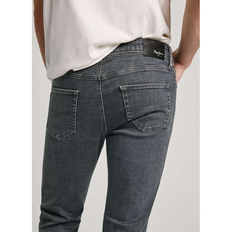 VAQUERO HOMBRE PEPE JEANS FIT SKINNY TIRO REGULAR LARGO 32