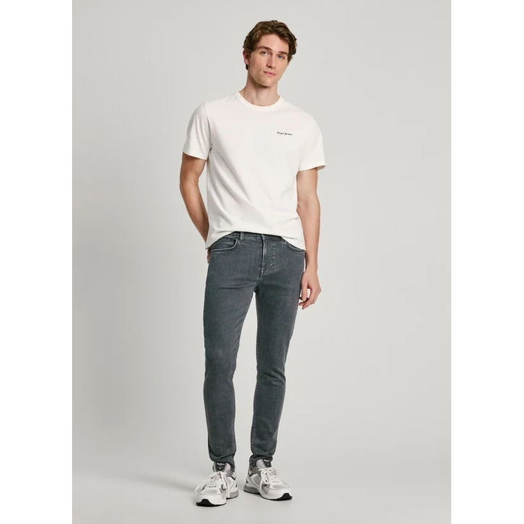 VAQUERO HOMBRE PEPE JEANS FIT SKINNY TIRO REGULAR LARGO 34