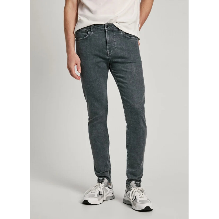 VAQUERO HOMBRE PEPE JEANS FIT SKINNY TIRO REGULAR LARGO 34