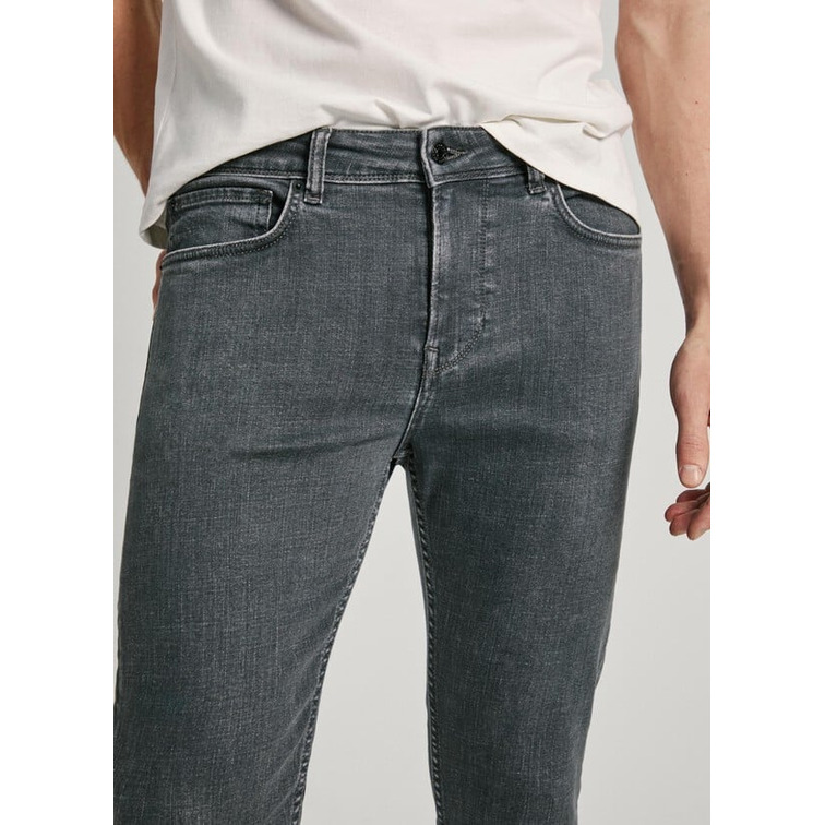 VAQUERO HOMBRE PEPE JEANS FIT SKINNY TIRO REGULAR LARGO 34