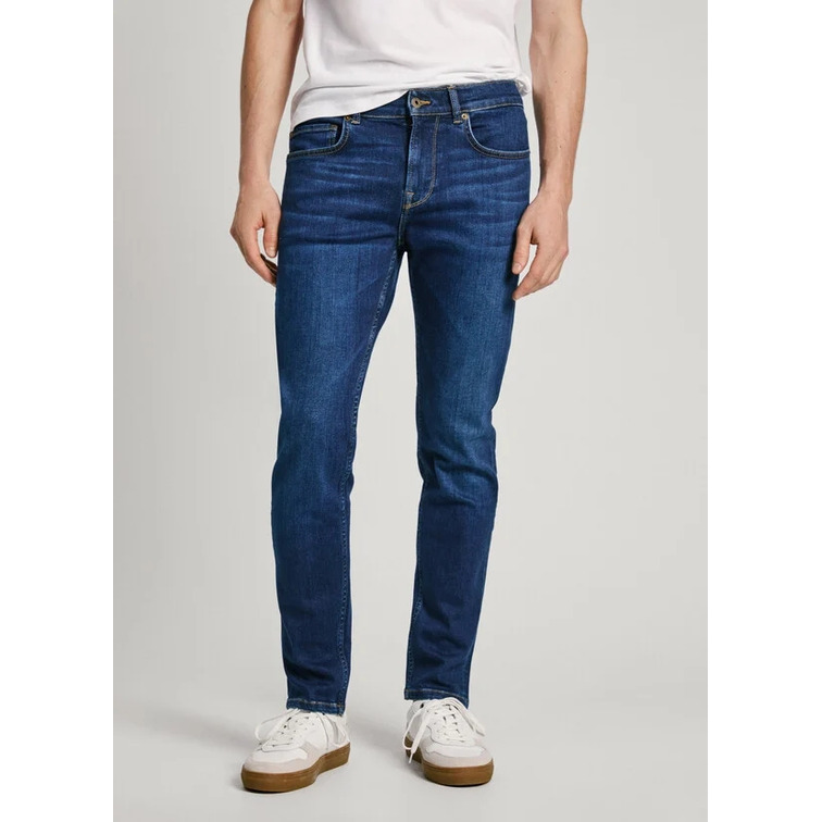 VAQUERO HOMBRE PEPE JEANS FIT SLIM TIRO REGULAR LARGO 34