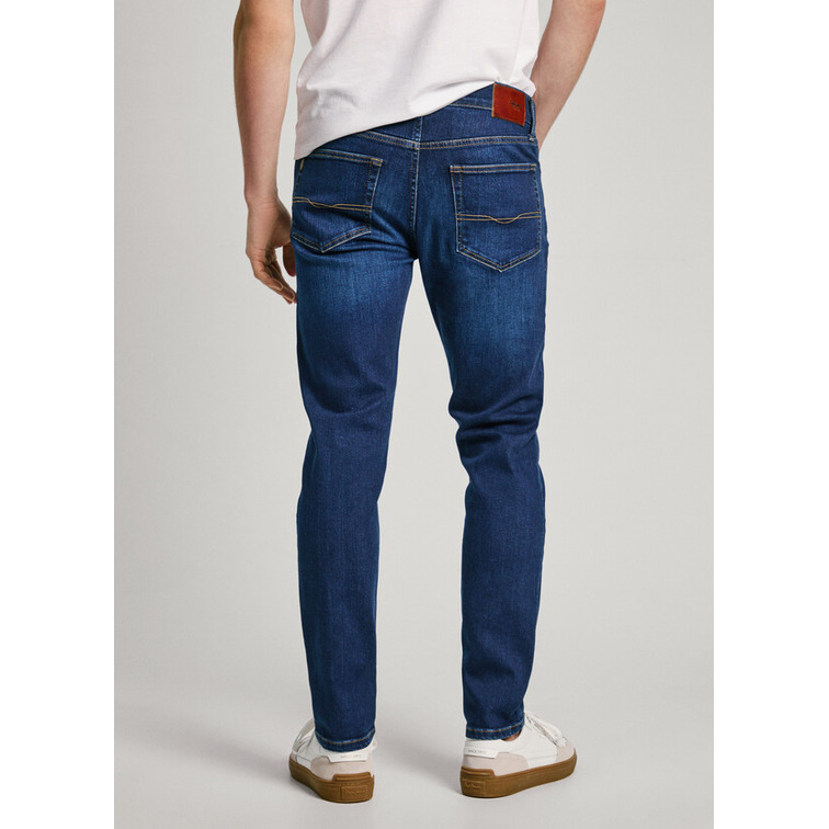 VAQUERO HOMBRE PEPE JEANS FIT SLIM TIRO REGULAR LARGO 34