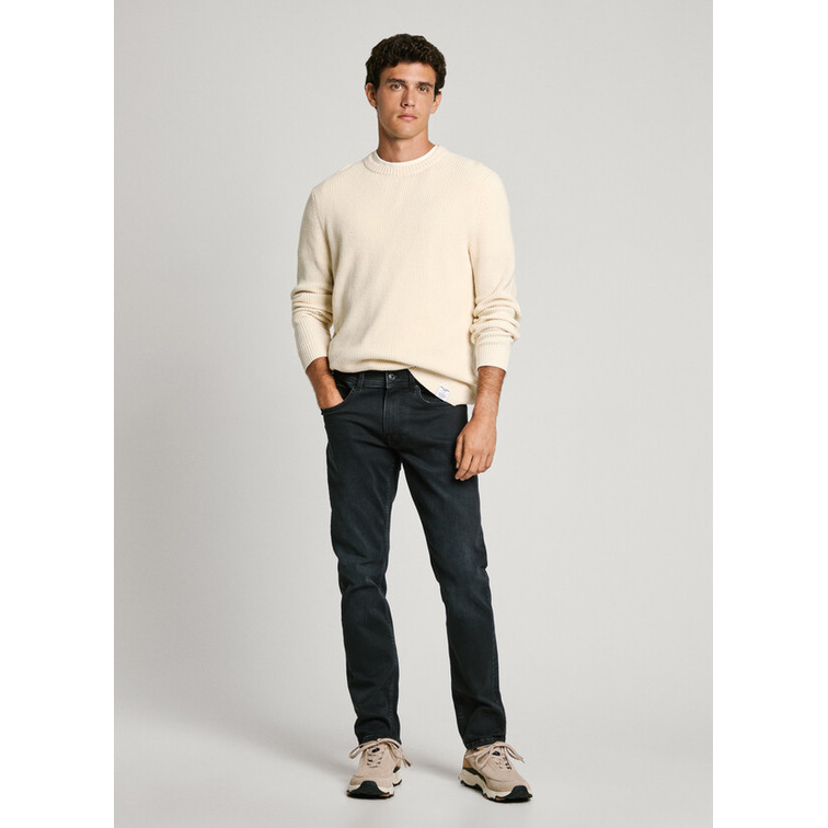 VAQUERO HOMBRE PEPE JEANS FIT SLIM TIRO REGULAR LARGO 34