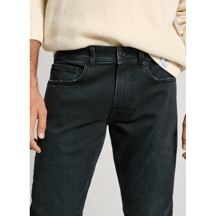 VAQUERO HOMBRE PEPE JEANS FIT SLIM TIRO REGULAR LARGO 34