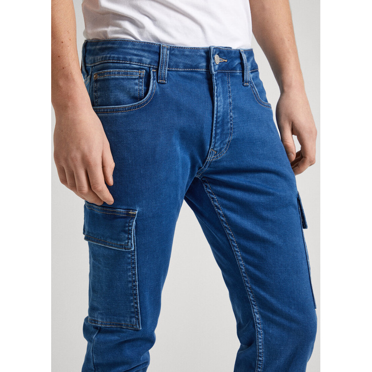 VAQUERO HOMBRE  PEPE JEANS TAPERED JEANS CARGO