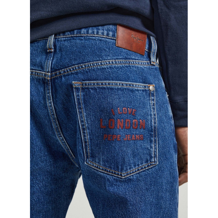 VAQUERO FIT TAPER I LOVE LONDON HOMBRE PEPE JEANS