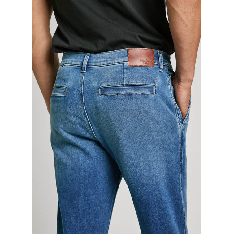 VAQUERO HOMBRE PEPE JEANS FIT TAPER TIRO REGULAR