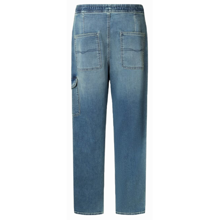 VAQUERO HOMBRE  PEPE JEANS RELAXED CARGO MID BLUE