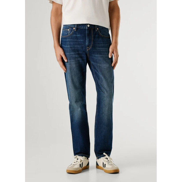 VAQUERO HOMBRE PEPE JEANS FIT RECTO TIRO REGULAR