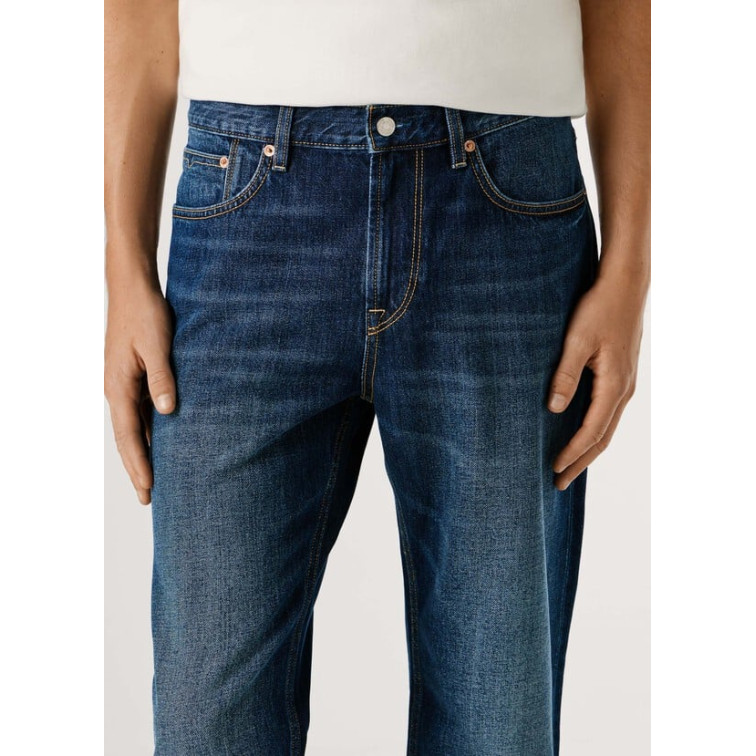 VAQUERO HOMBRE PEPE JEANS FIT RECTO TIRO REGULAR
