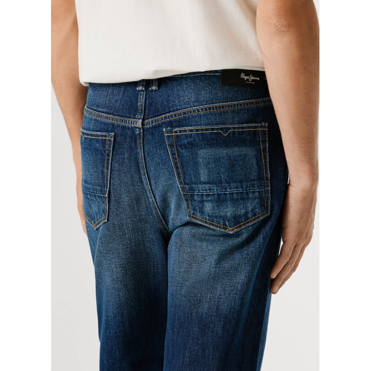 VAQUERO HOMBRE PEPE JEANS FIT RECTO TIRO REGULAR