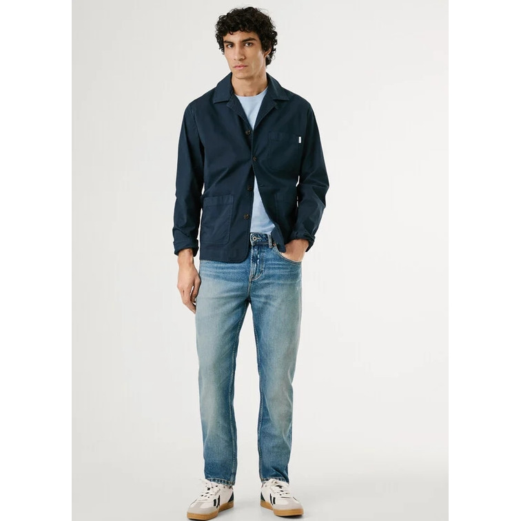 VAQUERO HOMBRE  PEPE JEANS STRAIGHT JEANS CASH FS PALE TI
