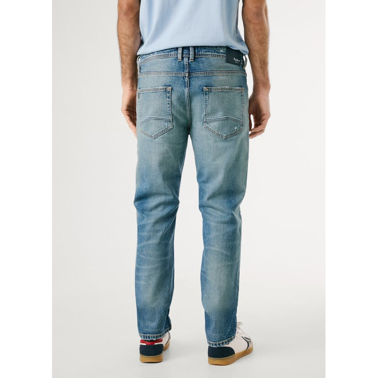 VAQUERO HOMBRE  PEPE JEANS STRAIGHT JEANS CASH FS PALE TI
