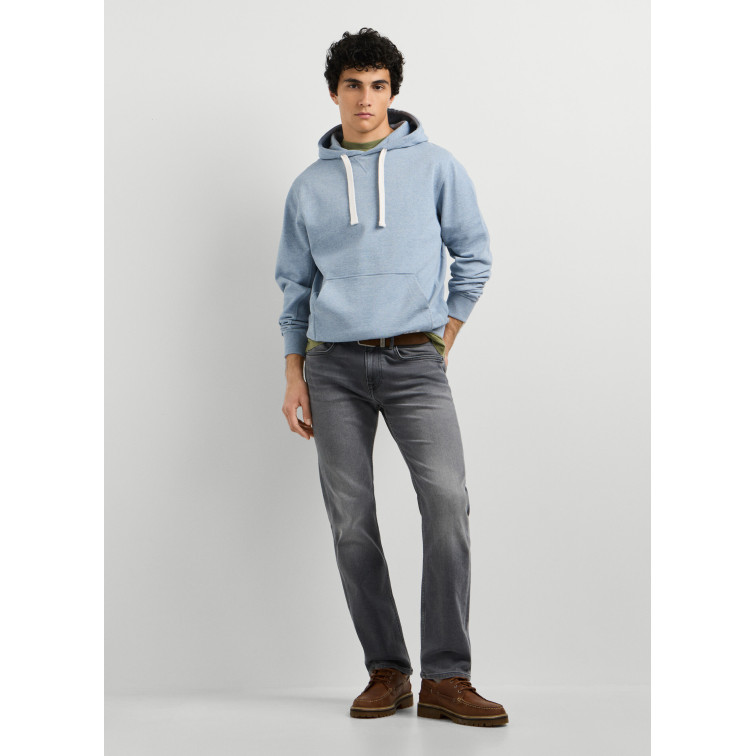 VAQUERO HOMBRE  PEPE JEANS STRAIGHT JEANS CASH BRIT GREY
