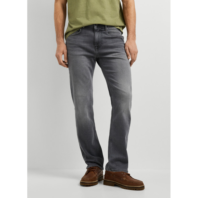 VAQUERO HOMBRE  PEPE JEANS STRAIGHT JEANS CASH BRIT GREY