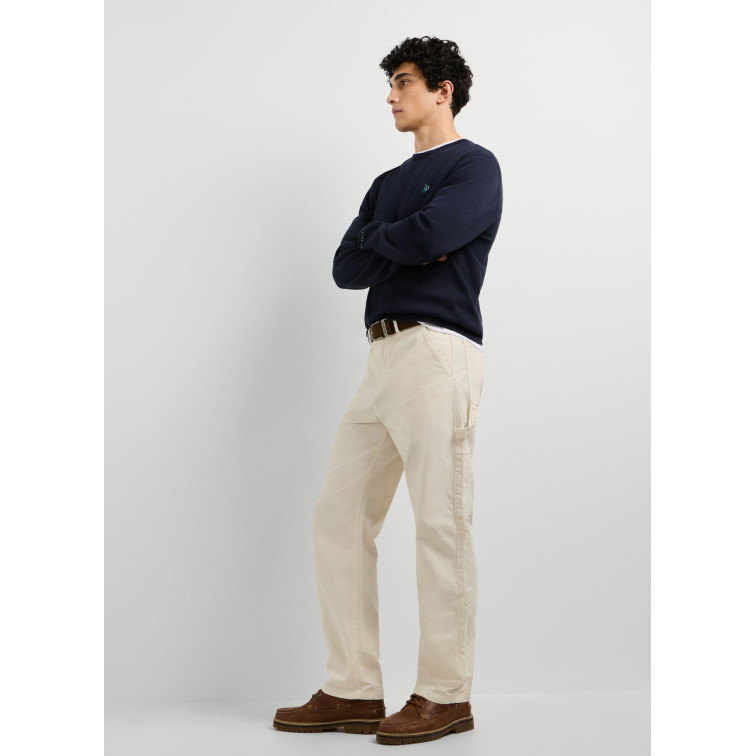 PANTALÓN HOMBRE  PEPE JEANS RELAXED WASHED CARPENTER CANVA