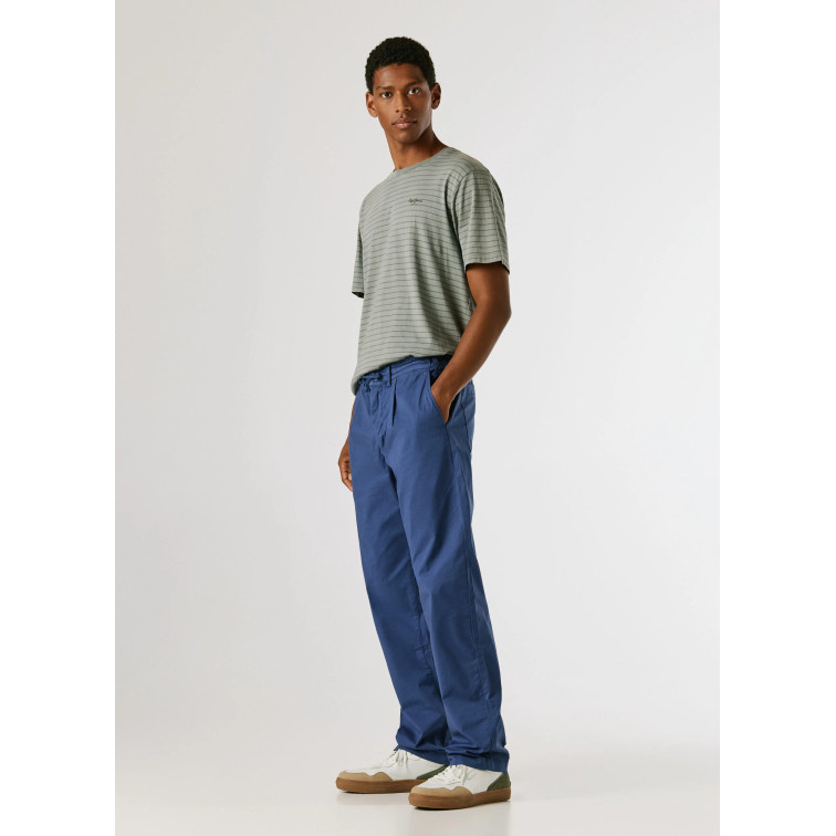 PANTALÓN HOMBRE  PEPE JEANS RELAXED LOOSE POPLIN PANT